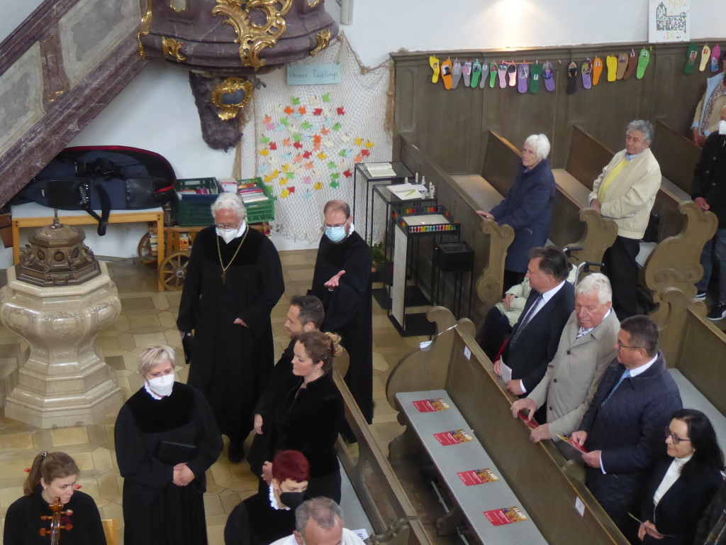 Ehrengäste aus Politik, Gemeinde und Kirche