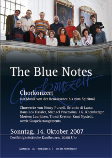 Chorkonzert The Blue Notes